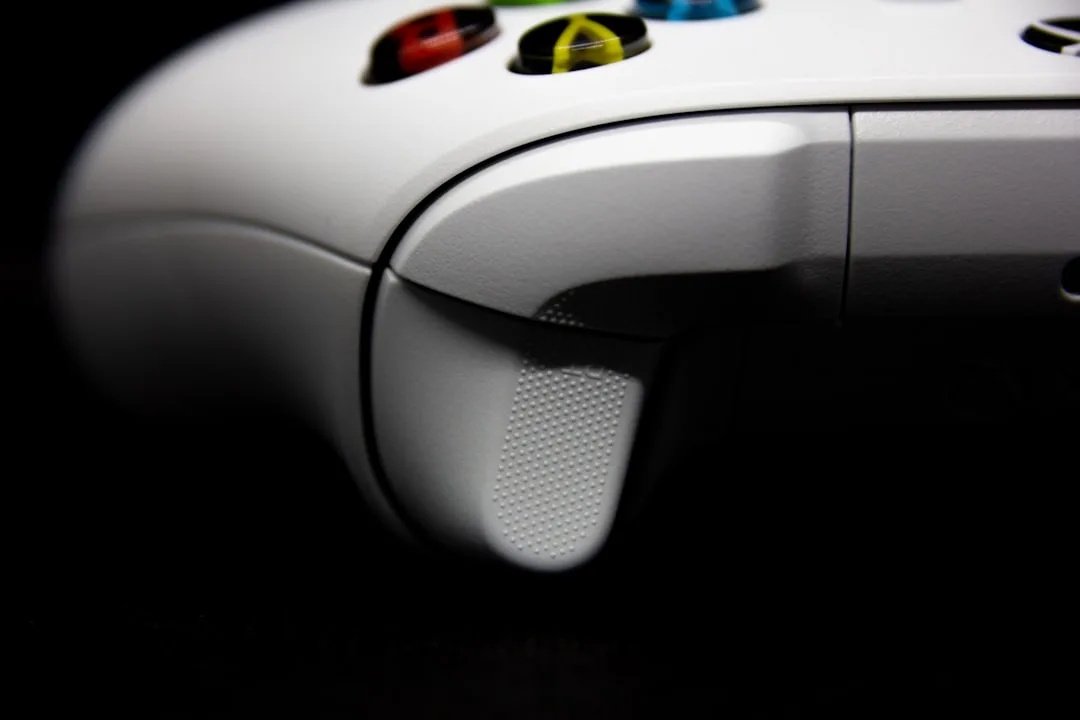 pro gaming controller closeup