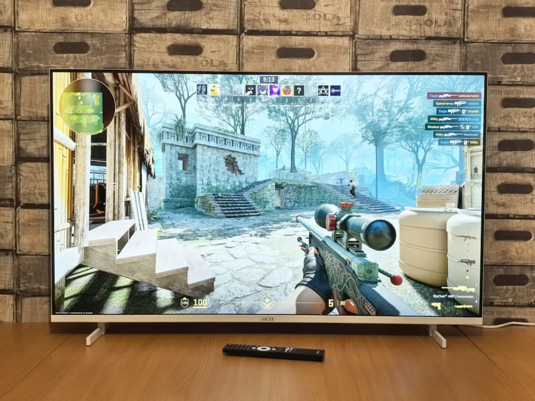modern gaming monitor setup