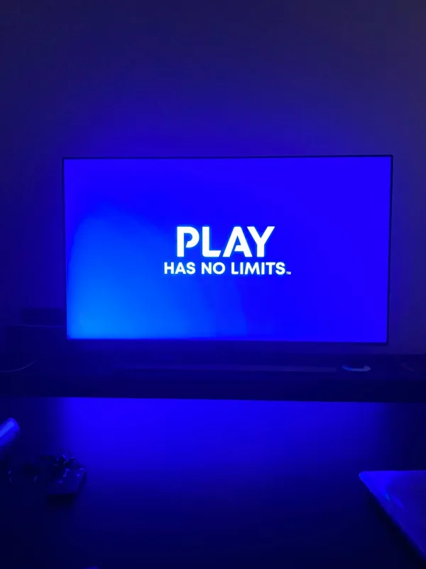 PS5 screen showing update error message