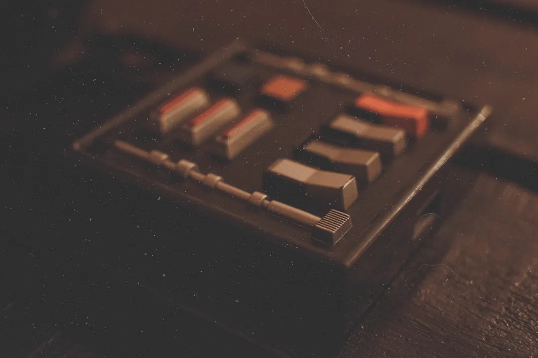 Close up of Switch game cartridge