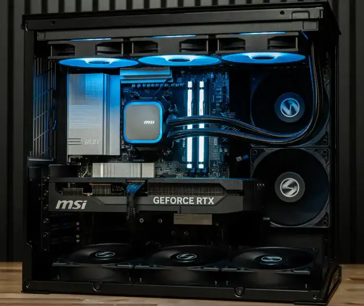 Custom gaming PC build